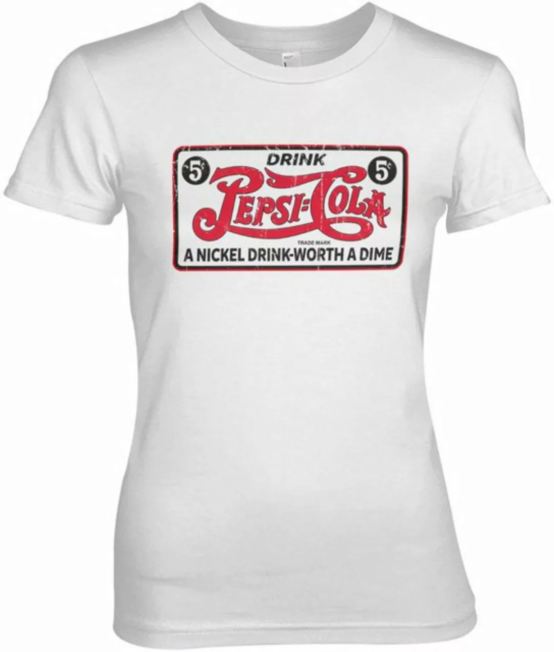 Pepsi Co T-Shirt Vintage Sign Girly Tee günstig online kaufen