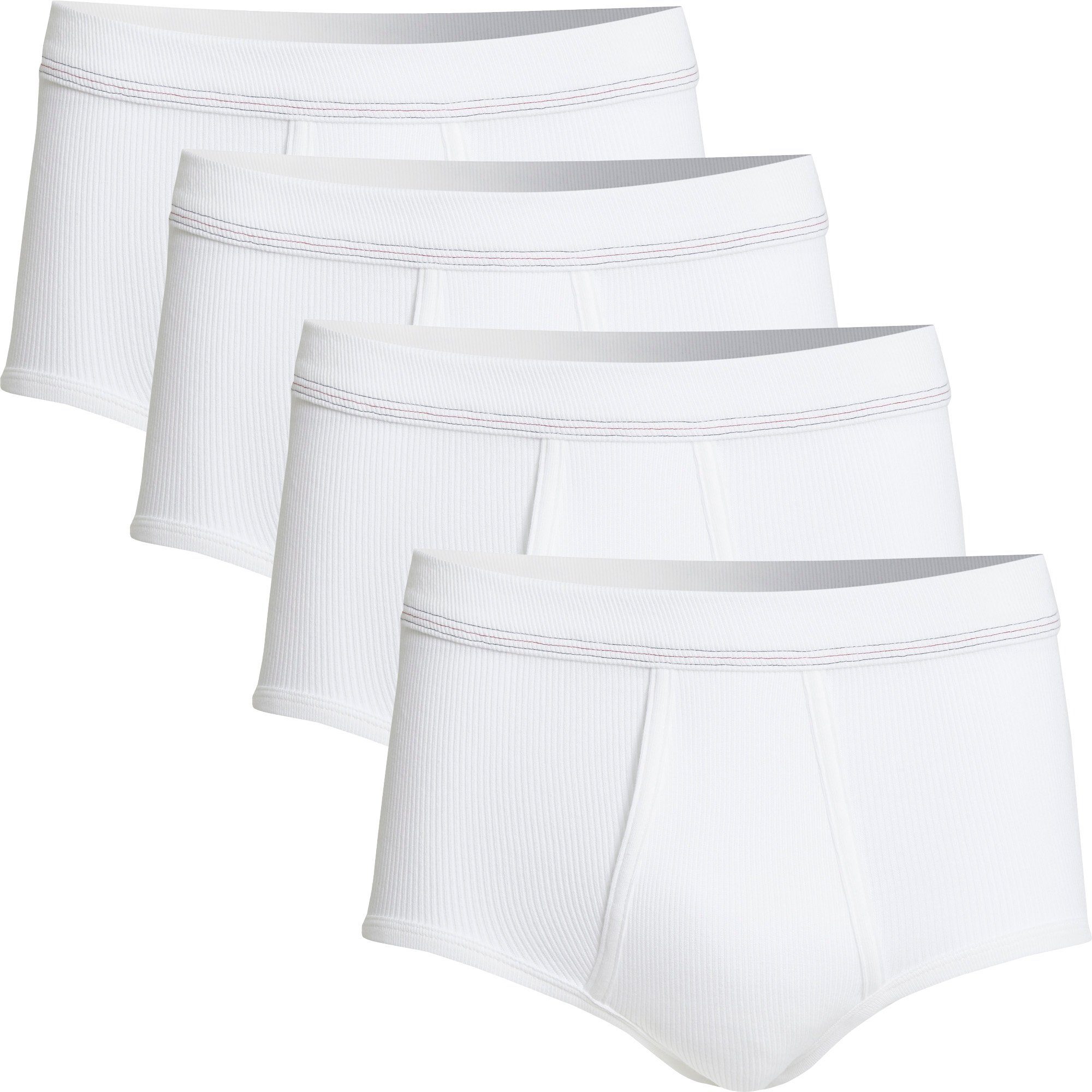 conta Slip Herren-Slip 4er-Pack Doppelripp Uni günstig online kaufen