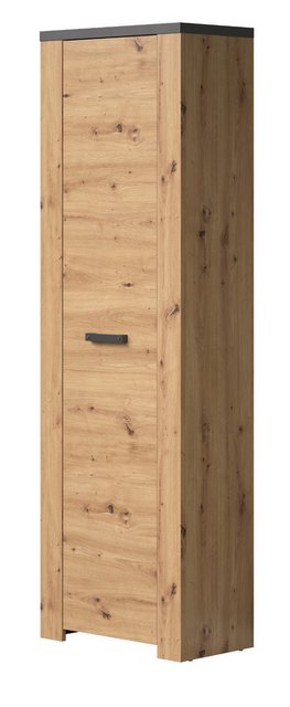 Furn.Design Garderobenschrank Follow (Garderobe in Artisan Eiche mit grau, günstig online kaufen