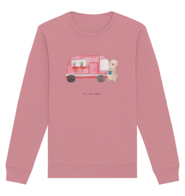 Mr. & Mrs. Panda Longpullover Größe XS Bär Camper - Canyon Pink - Geschenk, günstig online kaufen