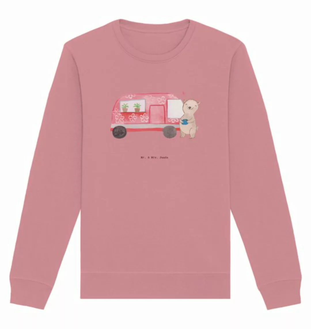 Mr. & Mrs. Panda Longpullover Größe S Bär Camper - Canyon Pink - Geschenk, günstig online kaufen