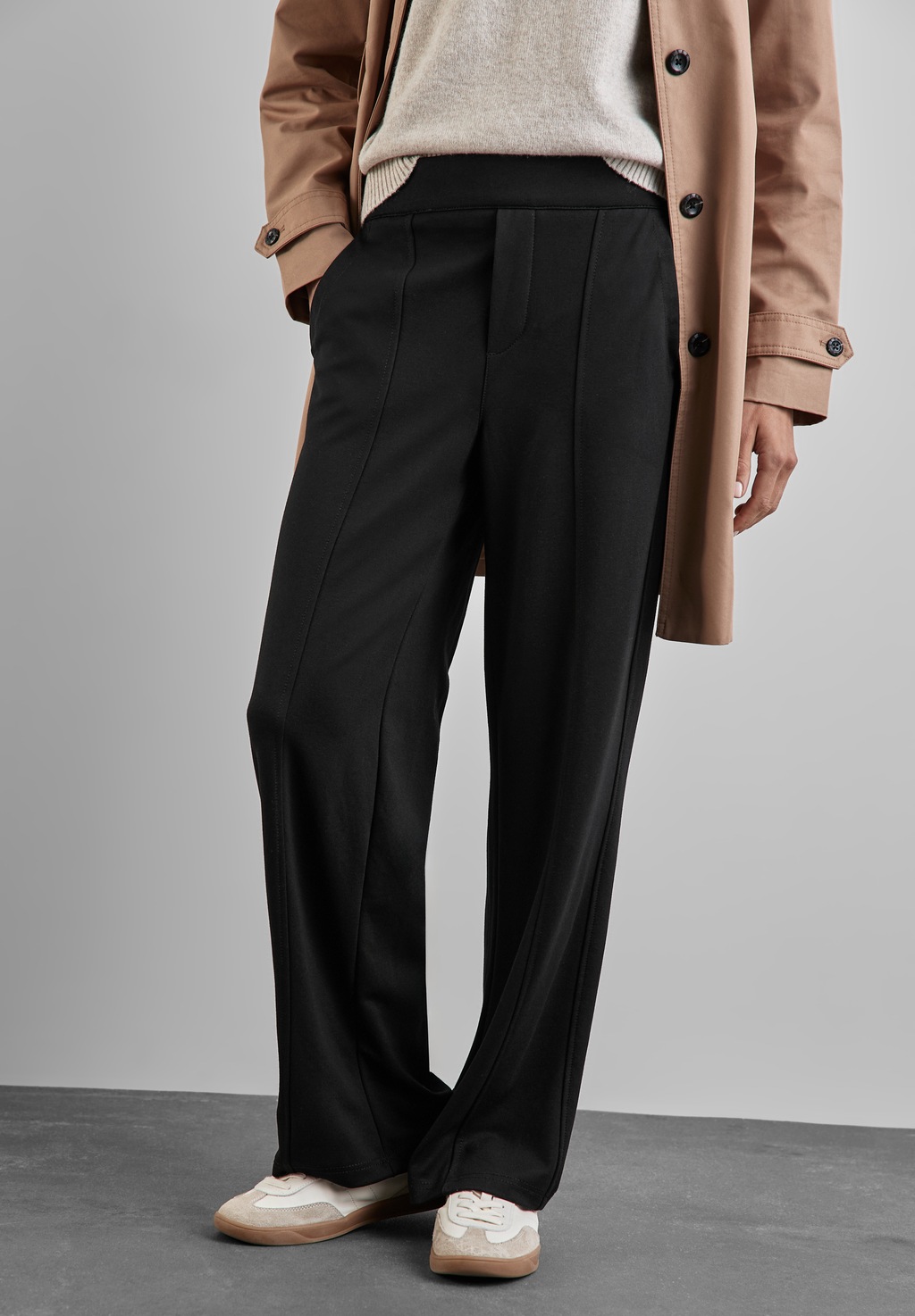 STREET ONE Stoffhose, High Waist günstig online kaufen