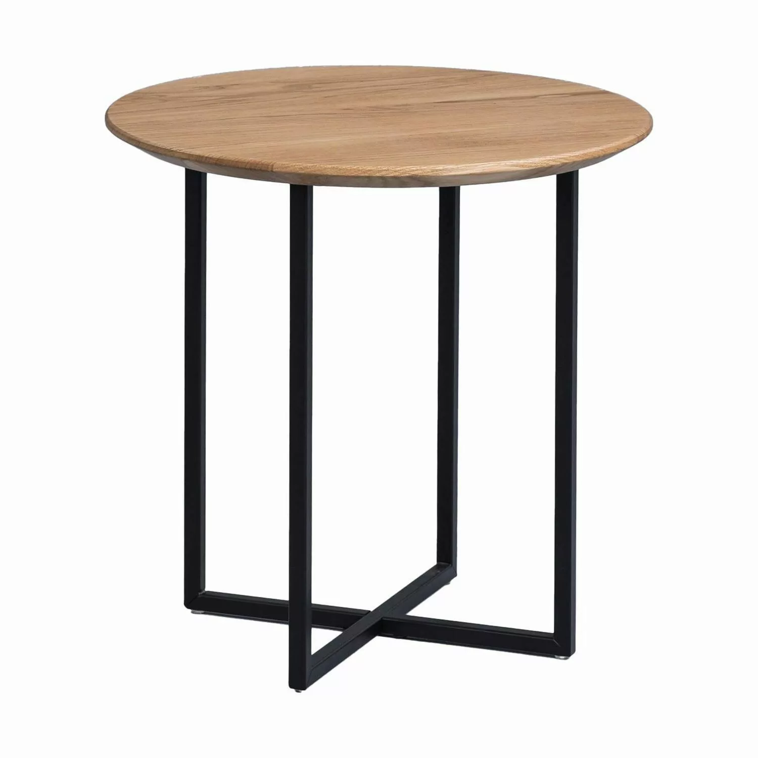 M2 Kollektion Beistelltisch KENO, Braun, Schwarz, günstig online kaufen