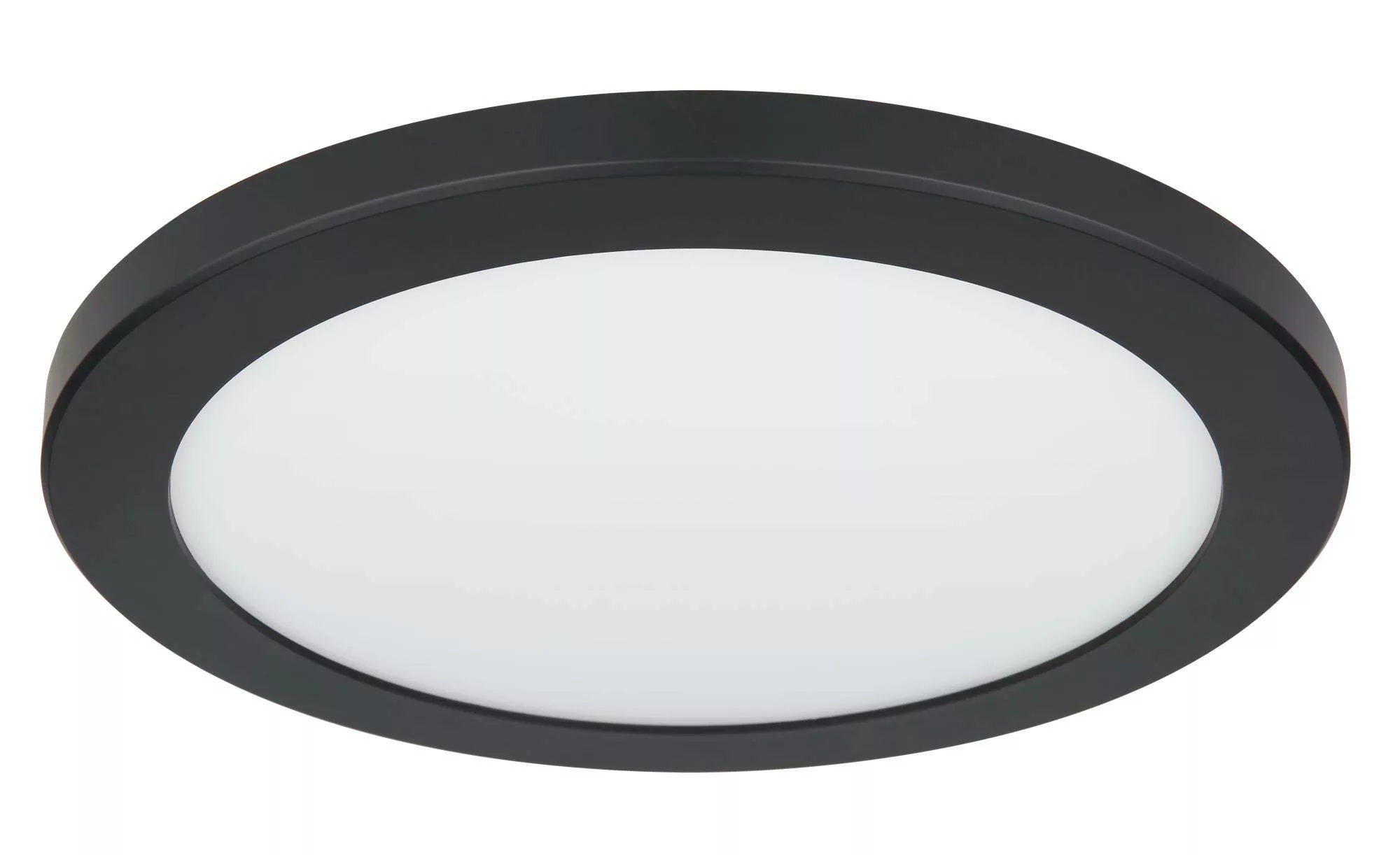 Globo LED-Deckenleuchte Lasse Schwarz Ø 29,8 cm günstig online kaufen
