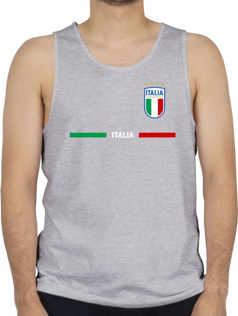 Shirtracer Tanktop Italien Trikot Wappen, Italia mit Stolz, Italienisches F günstig online kaufen