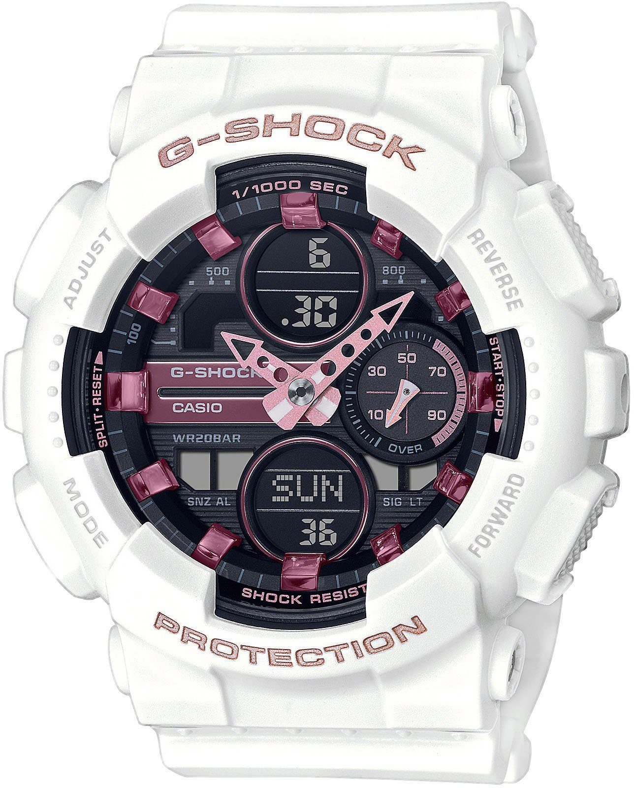 CASIO G-SHOCK Chronograph GMA-S140M-7AER, Quarzuhr, Armbanduhr, günstig online kaufen