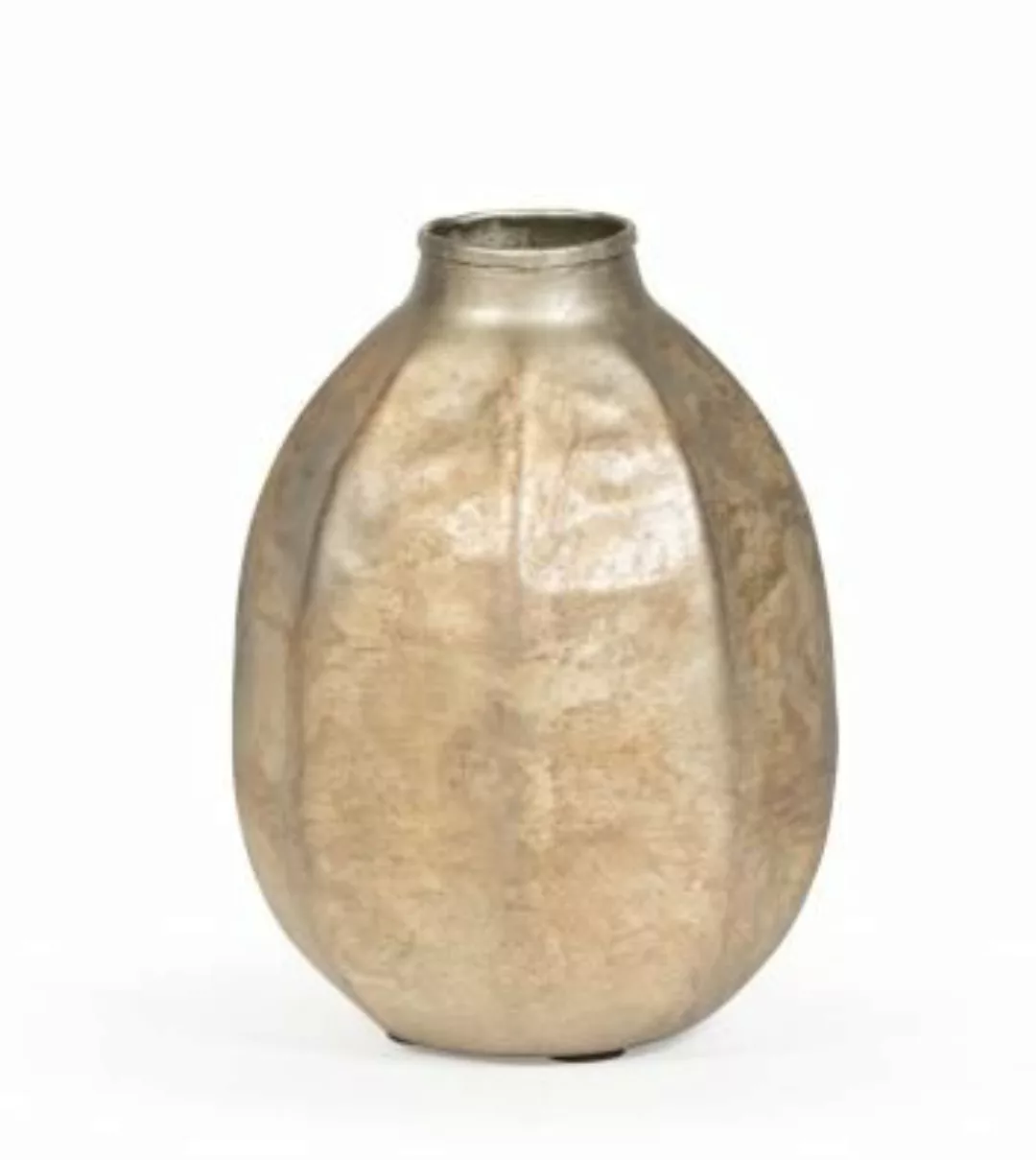 Dekocandle Vasen Vase silber-gold Ø11 x 16 cm (1 Stück) (mehrfarbig) günstig online kaufen