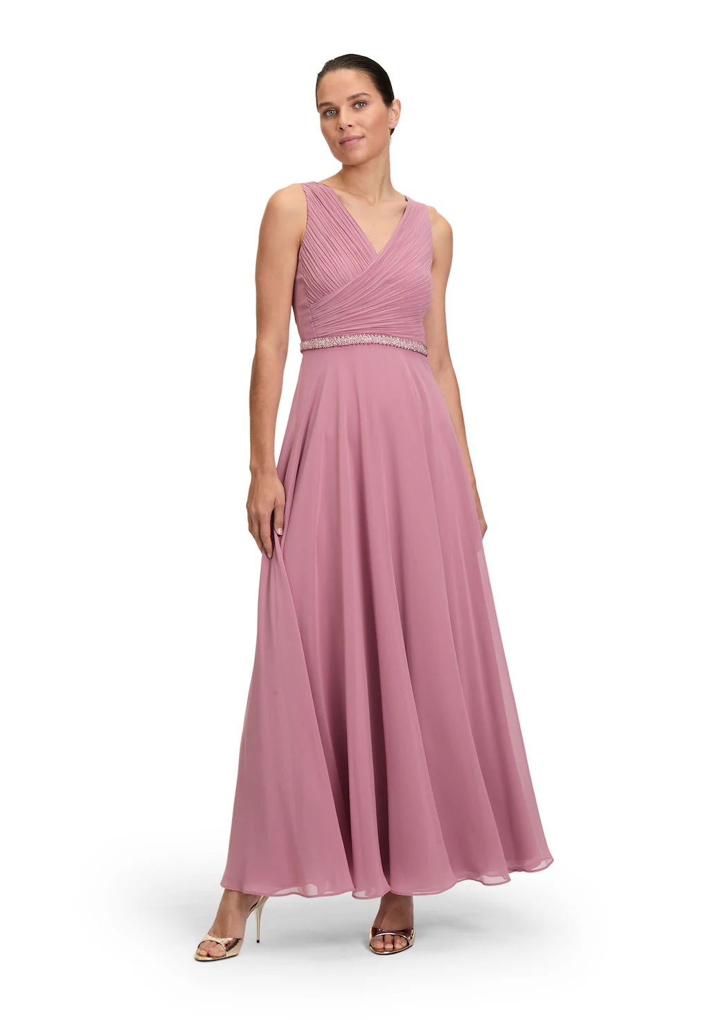 Vera Mont Abendkleid "Vera Mont Abendkleid mit Plissee", Dekoelemente günstig online kaufen