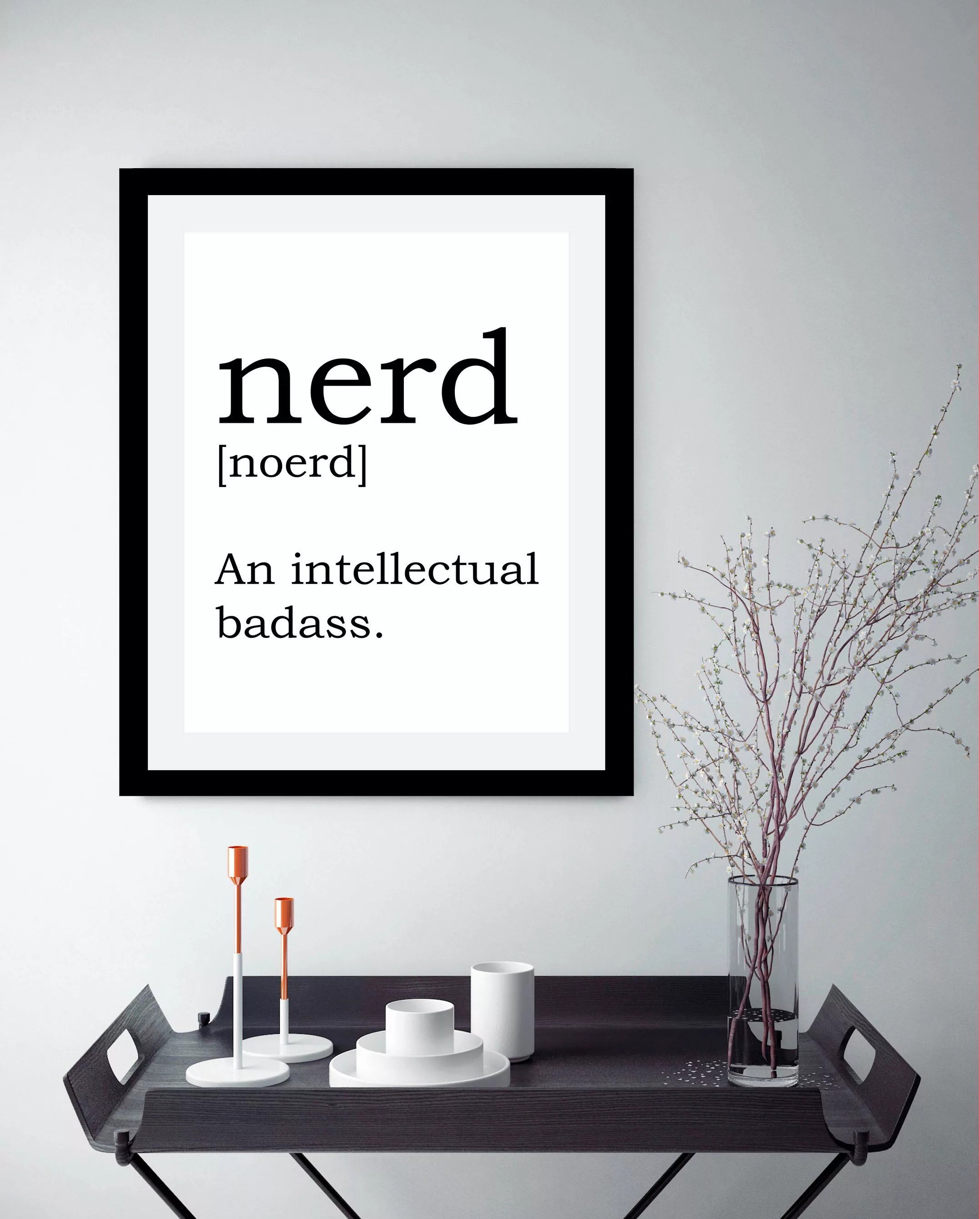 queence Bild "Nerd" günstig online kaufen