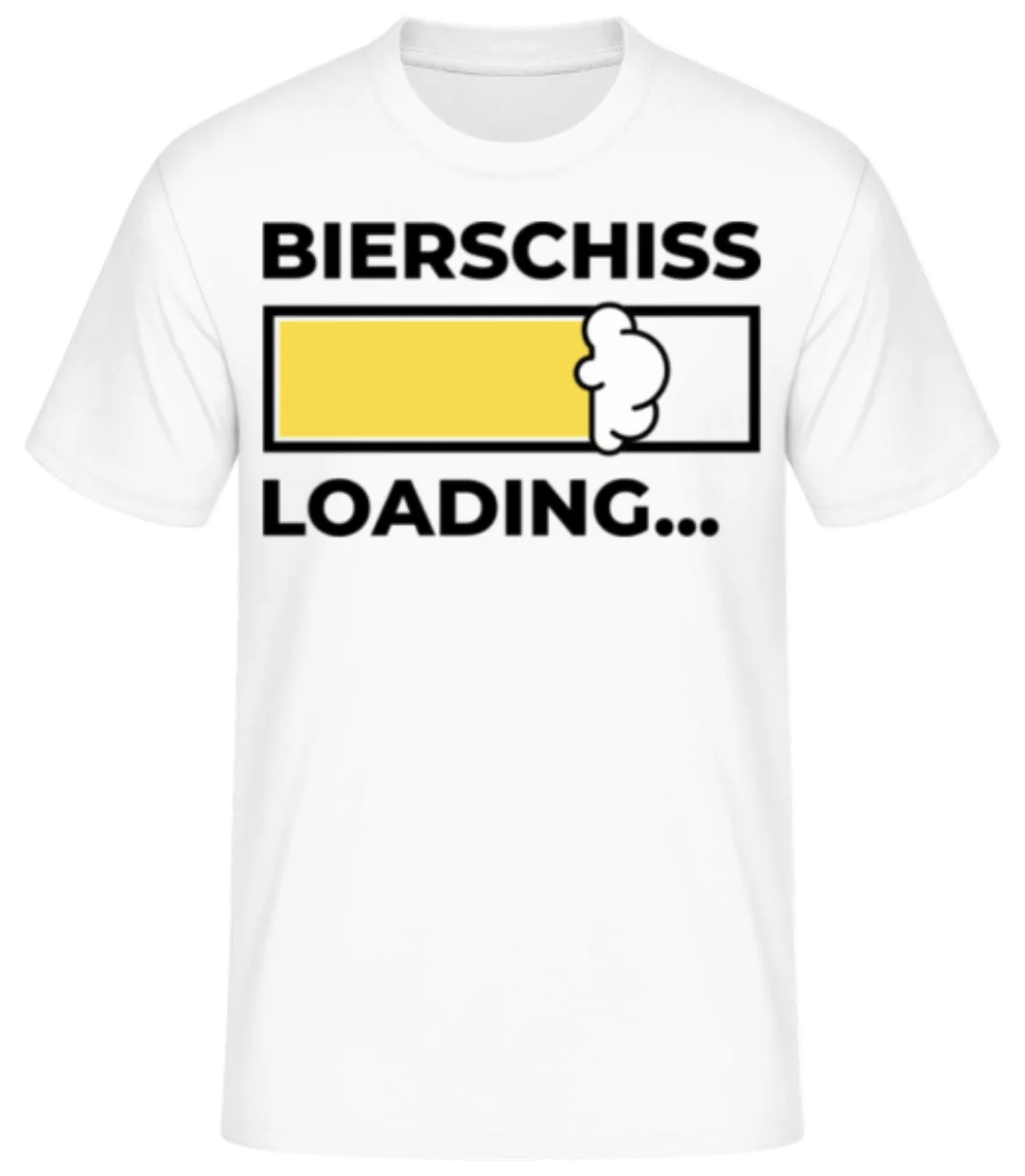 Bierschiss Loading · Männer Basic T-Shirt günstig online kaufen