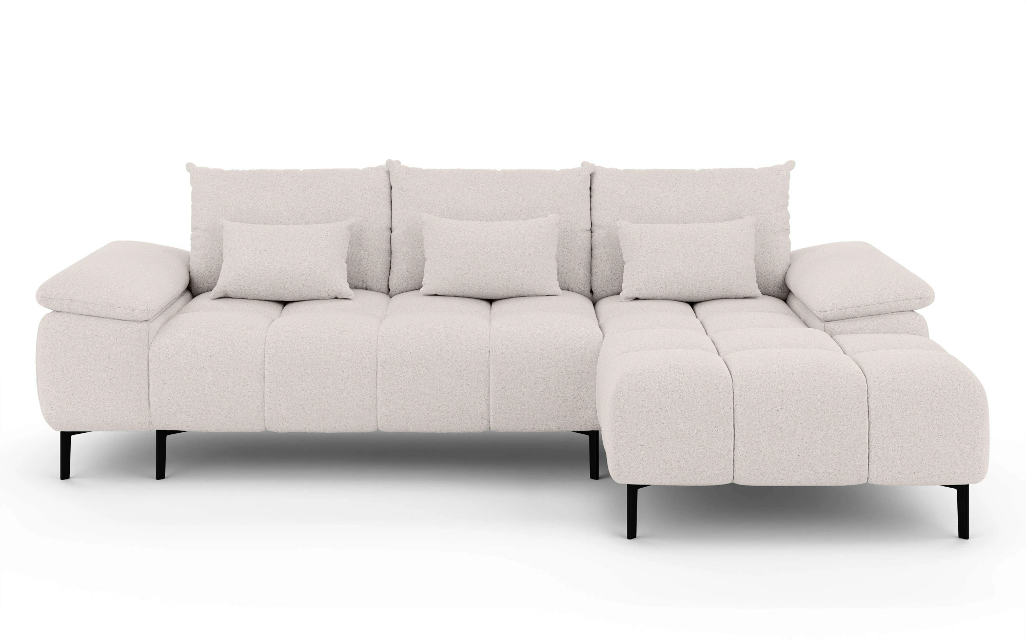 INOSIGN Ecksofa "DROMARA Schlafsofa mit Bettkasten, Maße: B/T/H 277/141/91 günstig online kaufen