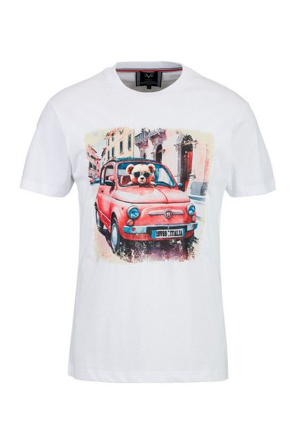 19V69 ITALIA T-Shirt RAFAEL 500 mit großem Teddydruck günstig online kaufen