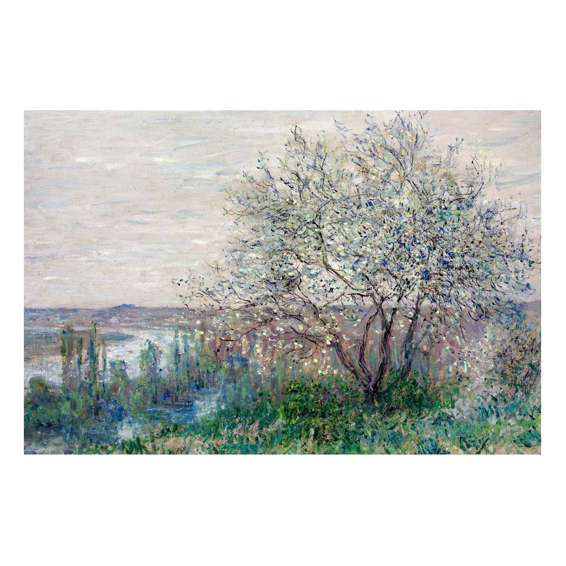 Magnettafel Kunstdruck - Querformat 3:2 Claude Monet - Frühlingsstimmung günstig online kaufen
