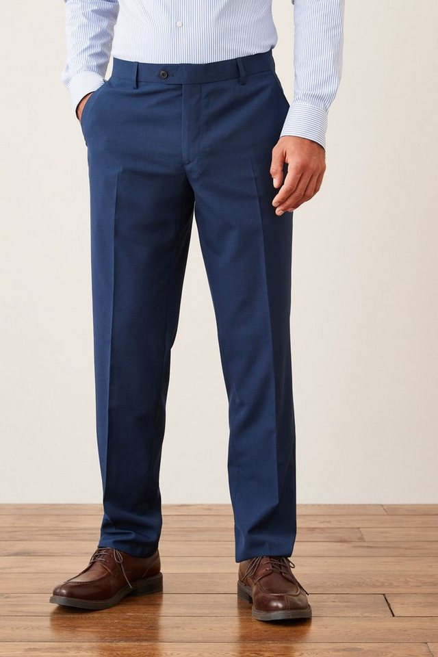 Next Anzughose Anzug aus Wollmischgewebe: Hose – Tailored Fit (1-tlg) günstig online kaufen