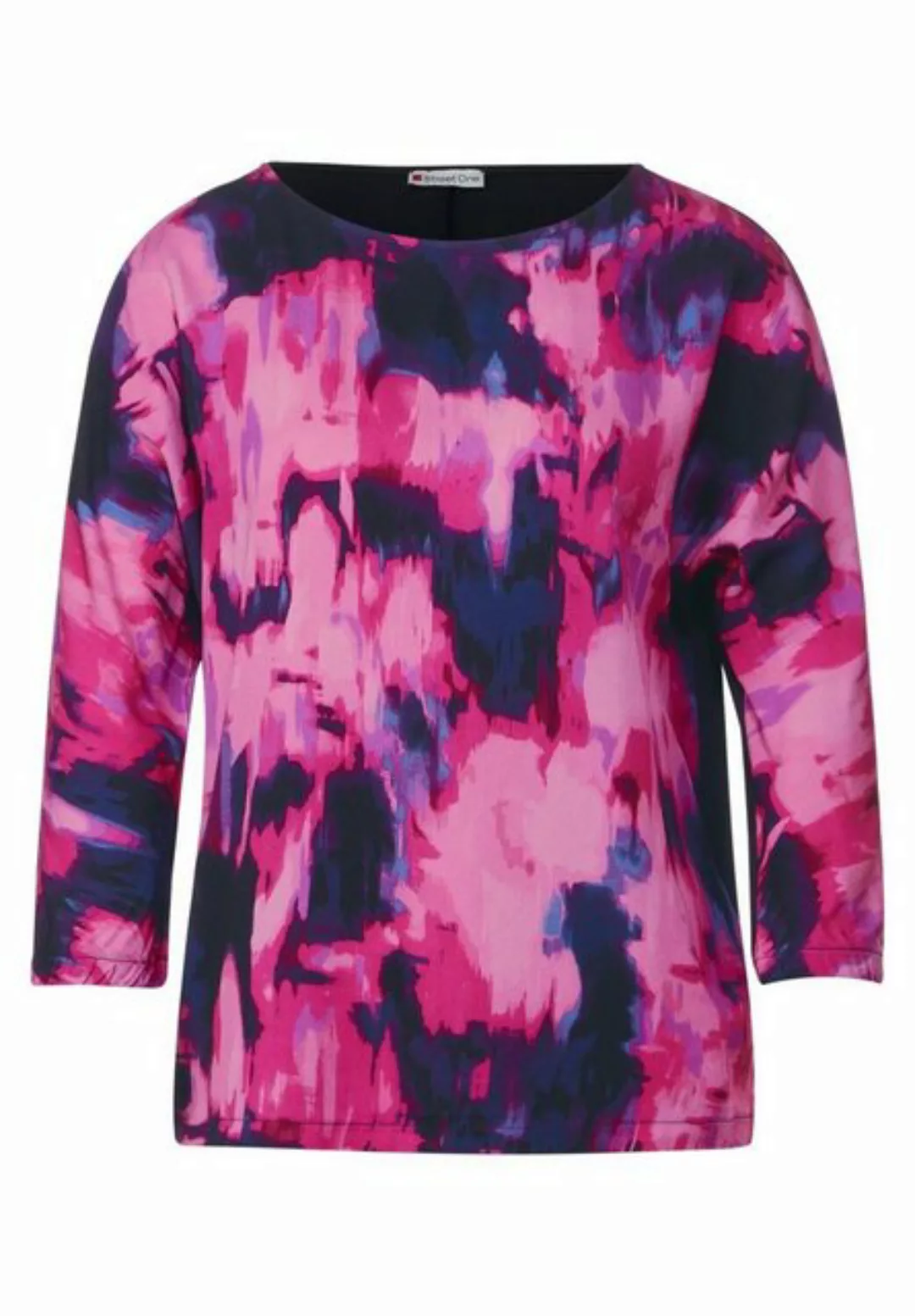 STREET ONE Langarmshirt printed batwing mat-mix shirt günstig online kaufen