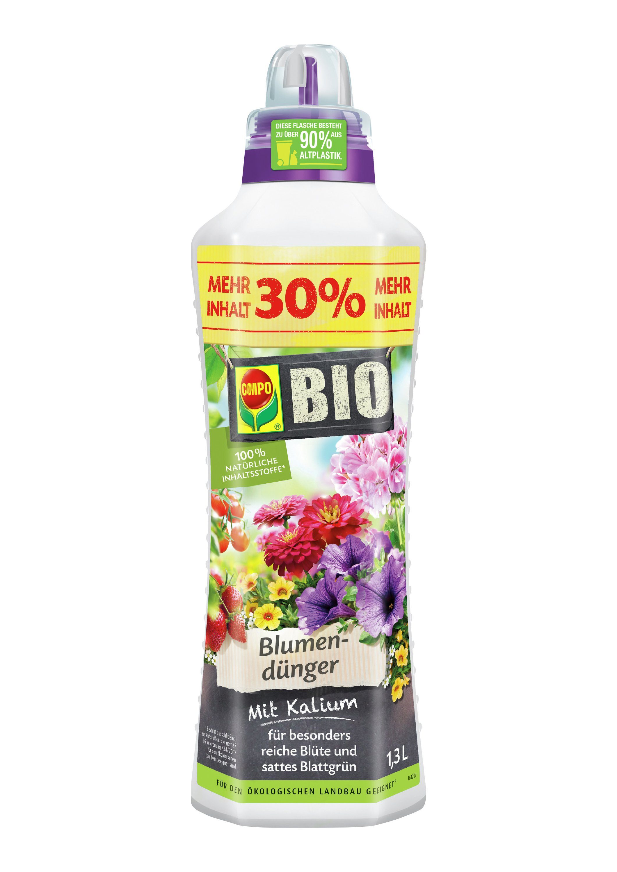 Compo Bio Blumendünger 1.300 ml günstig online kaufen