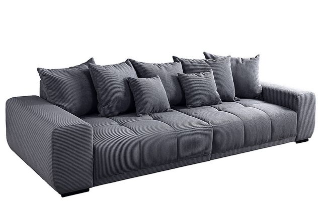 riess-ambiente Big-Sofa ELEGANCIA 285cm anthrazit, Einzelartikel 1 Teile, X günstig online kaufen