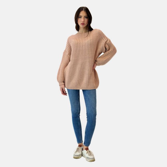 Elara Strickpullover Elara Damen Strickpullover Casual (1-tlg) günstig online kaufen