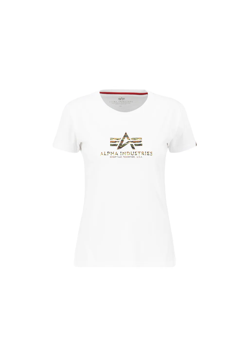 Alpha Industries T-Shirt "Alpha Industries Women - T-Shirts Basic T Camo Pr günstig online kaufen