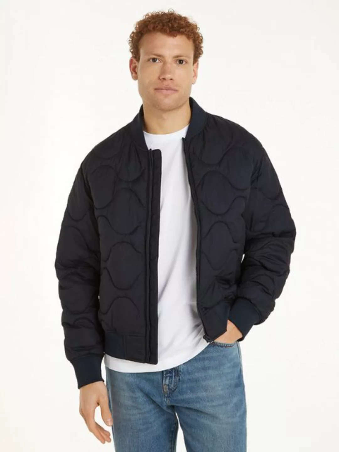 Tommy Hilfiger Steppjacke ONION QUILTED BOMBER mit Stehkragen, modische Ste günstig online kaufen