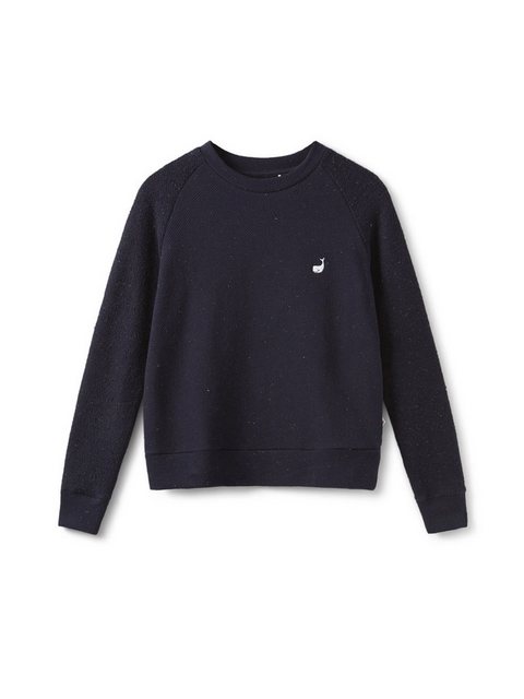 TWOTHIRDS Sweatshirt Santa Fe - Navy Sweatshirt Vegan aus recycelten Materi günstig online kaufen