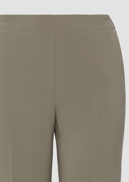 s.Oliver Stoffhose Wide-Leg-Hose mit elastischem Bund Gummizug günstig online kaufen