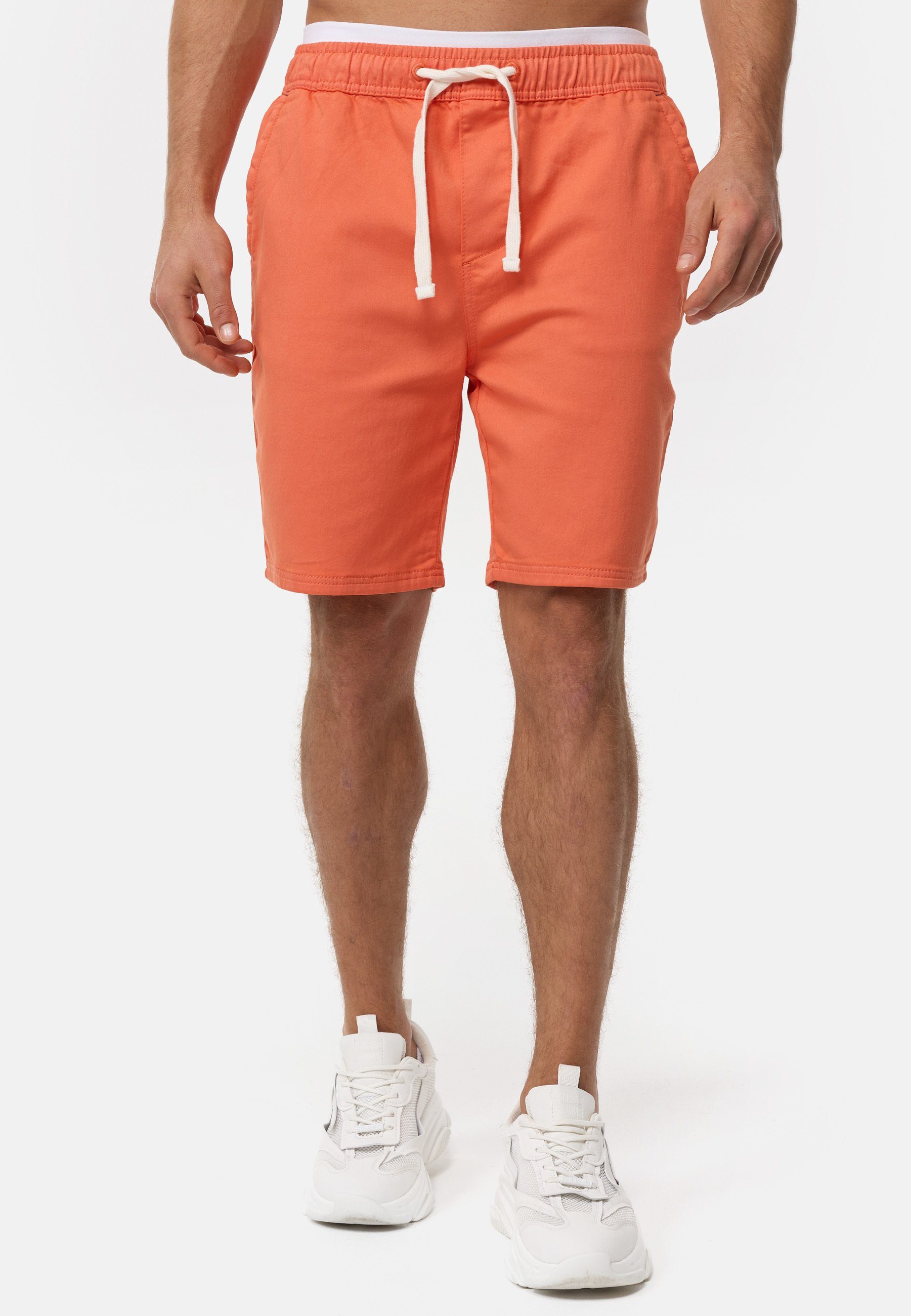 Indicode Chinoshorts Kendari aus elastischer Baumwoll-Qualität günstig online kaufen