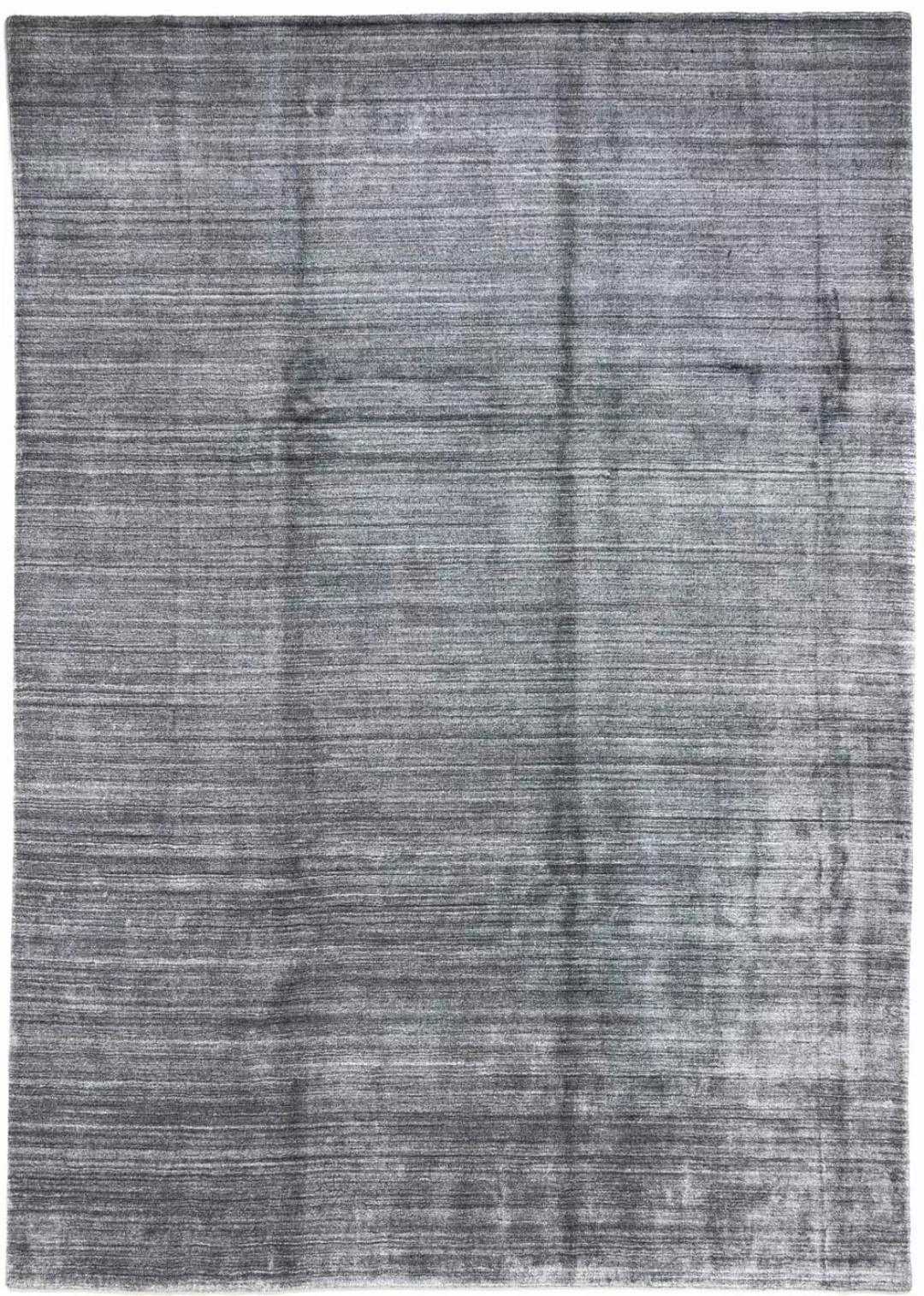 morgenland Wollteppich »Vintage Einfarbig Grigio 350 x 250 cm«, rechteckig, günstig online kaufen