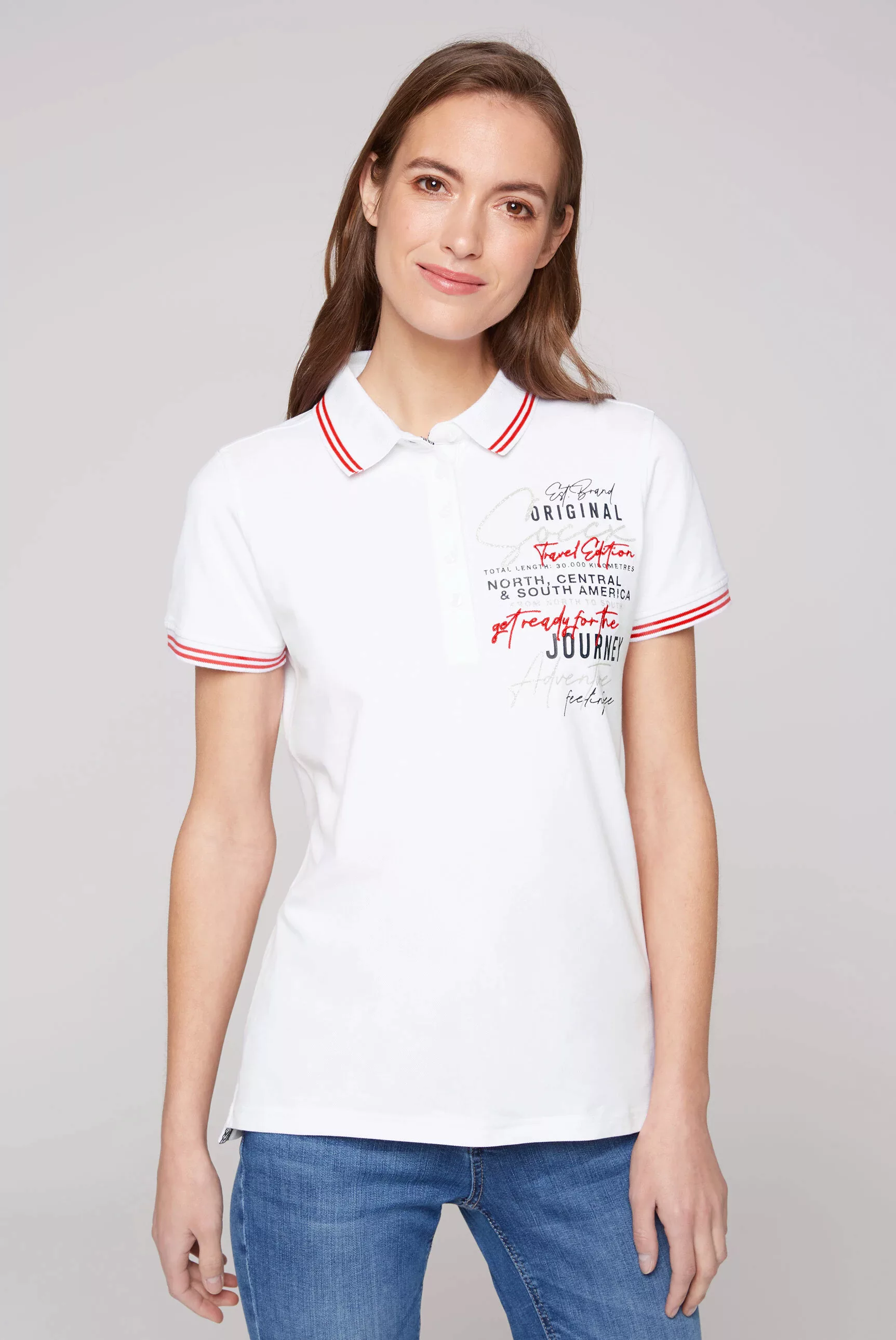 SOCCX Poloshirt, mit Elasthan-Anteil günstig online kaufen