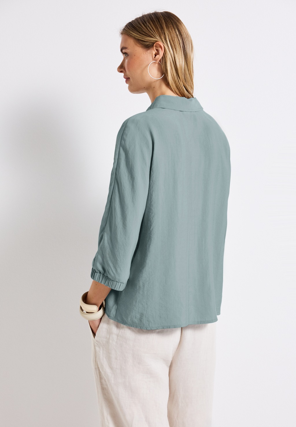 STREET ONE Hemdbluse, Feel Good Fit günstig online kaufen