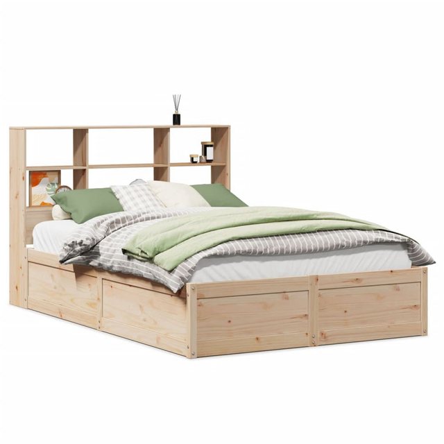 vidaXL Bett, Massivholzbett ohne Matratze 140x190 cm Kiefernholz günstig online kaufen