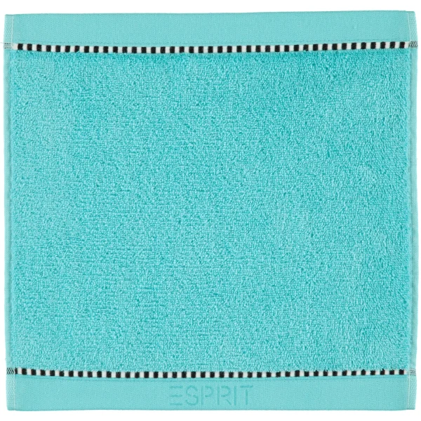 Esprit Box Solid - Farbe: turquoise - 534 - Seiflappen 30x30 cm günstig online kaufen