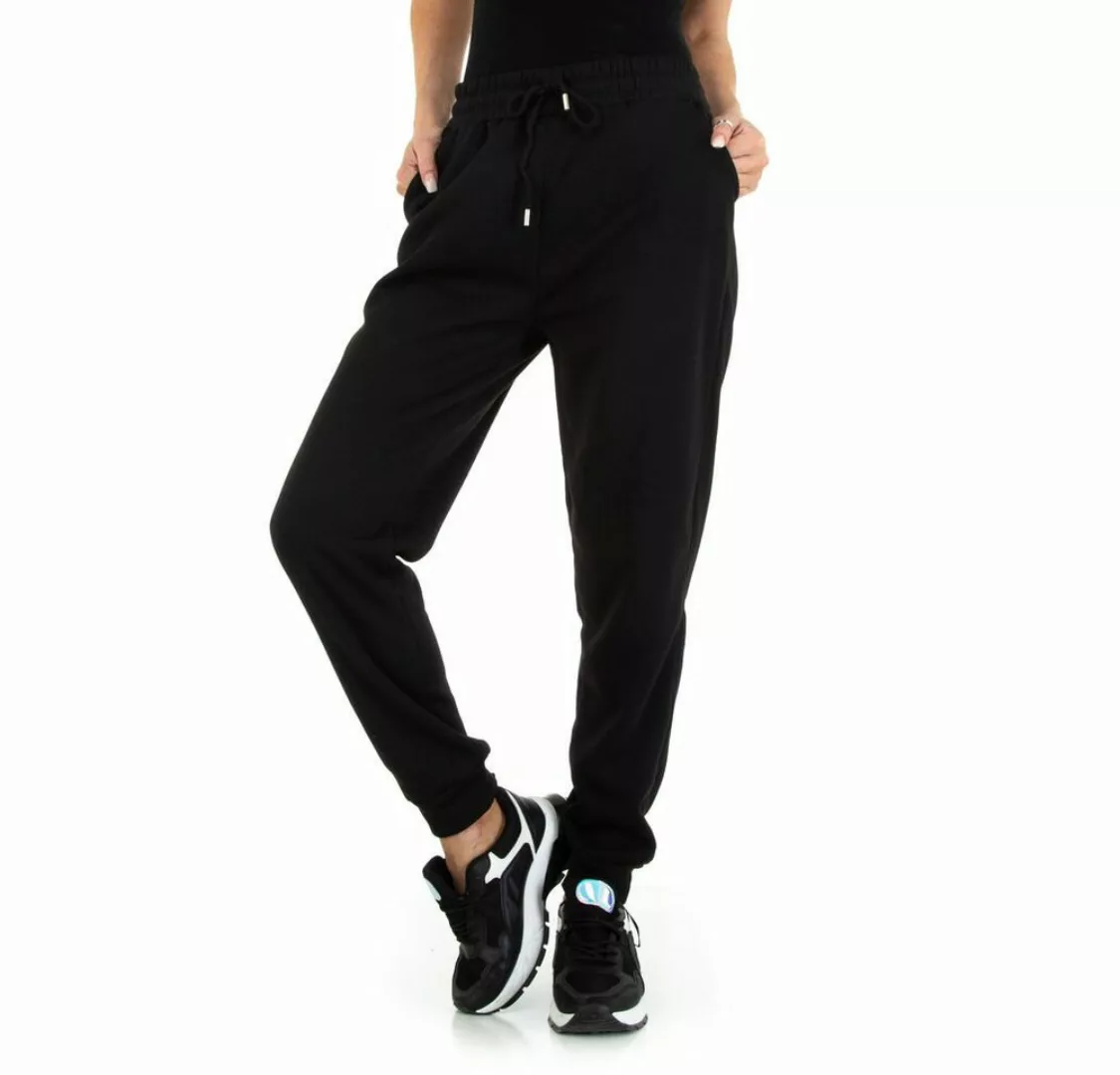 Ital-Design Boyfriend-Hose Damen Freizeit Gefüttert Boyfriend-Hose in Schwa günstig online kaufen