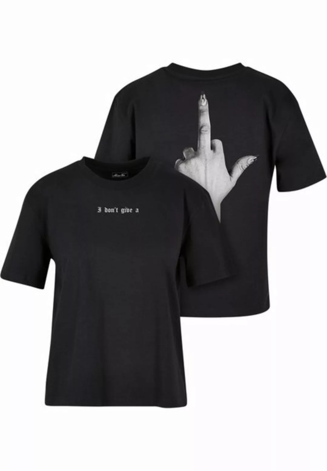 Miss Tee Kurzarmshirt Miss Tee Damen I Don't Give A F Tee (1-tlg) günstig online kaufen