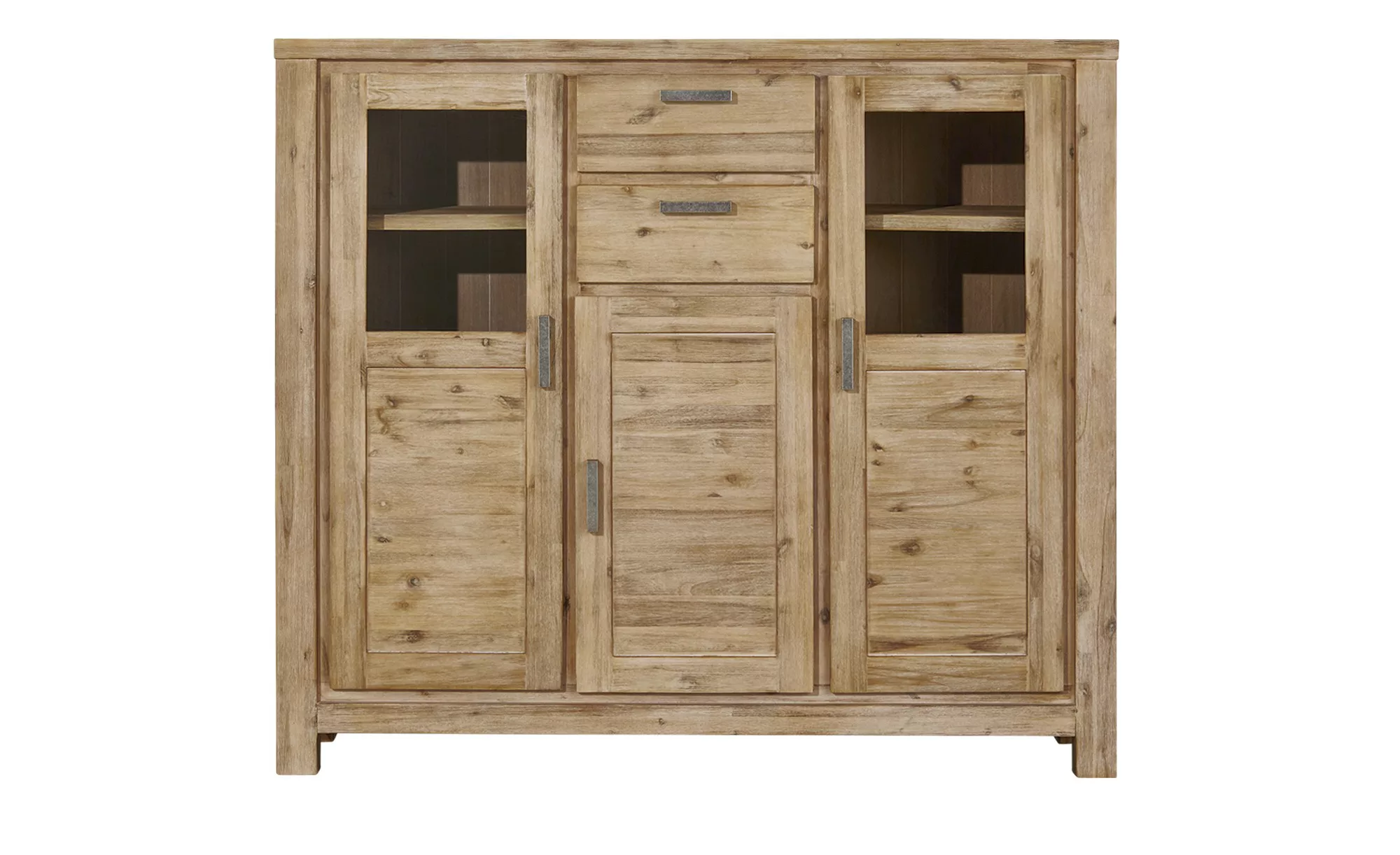 Woodford Highboard  Borneo ¦ holzfarben ¦ Maße (cm): B: 160 H: 140 T: 45 Ko günstig online kaufen