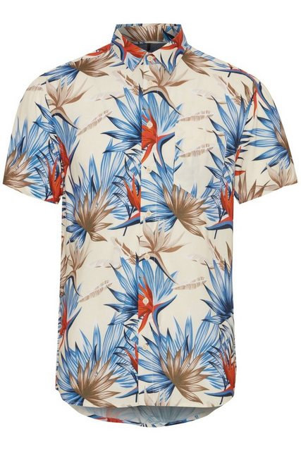 Blend Kurzarmhemd Florales Kurzarm Hemd Freizeit Shirt Oberteil 5122 in Bei günstig online kaufen