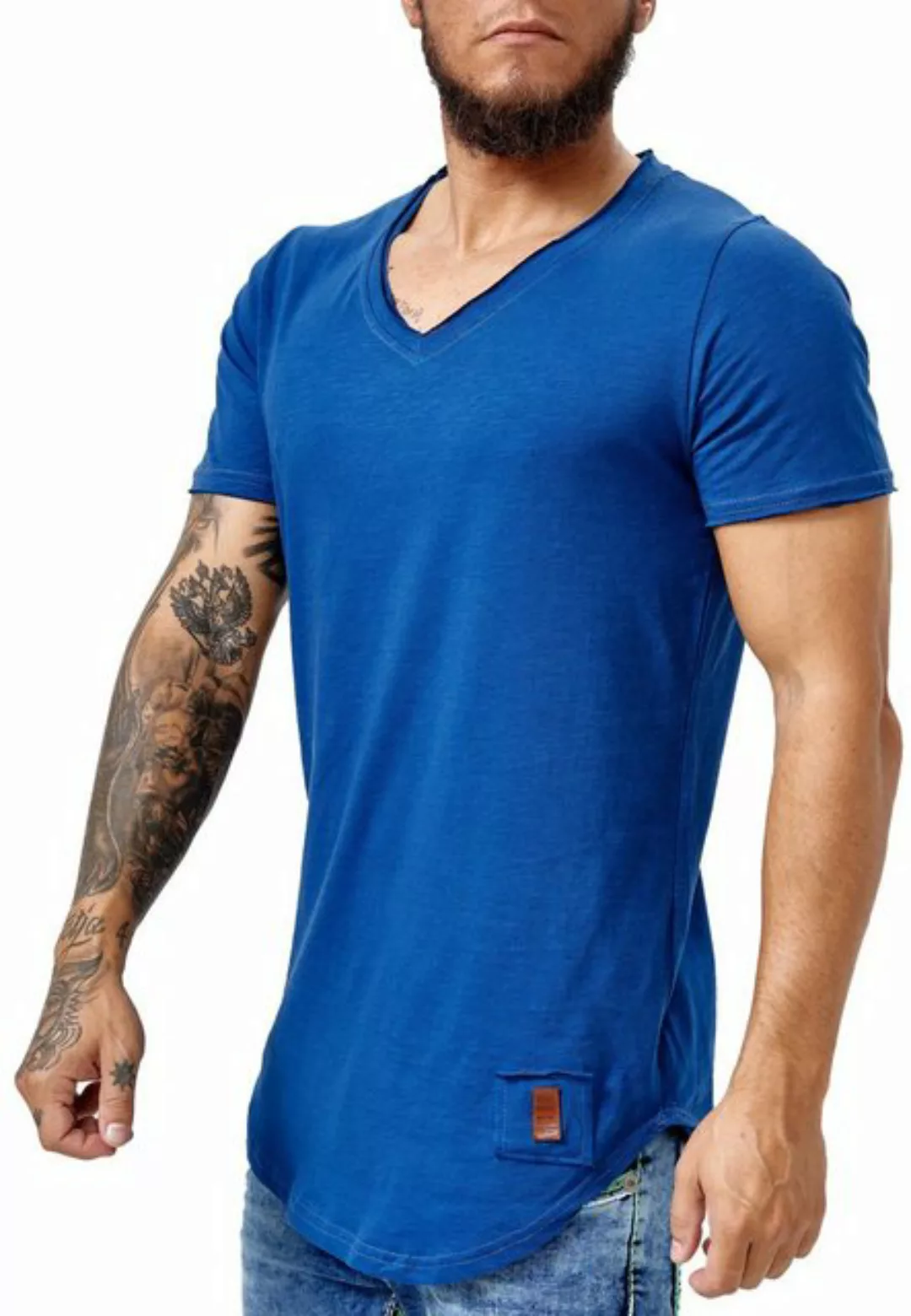 OneRedox T-Shirt TS-3753C (Shirt Polo Kurzarmshirt Tee, 1-tlg) Fitness Frei günstig online kaufen