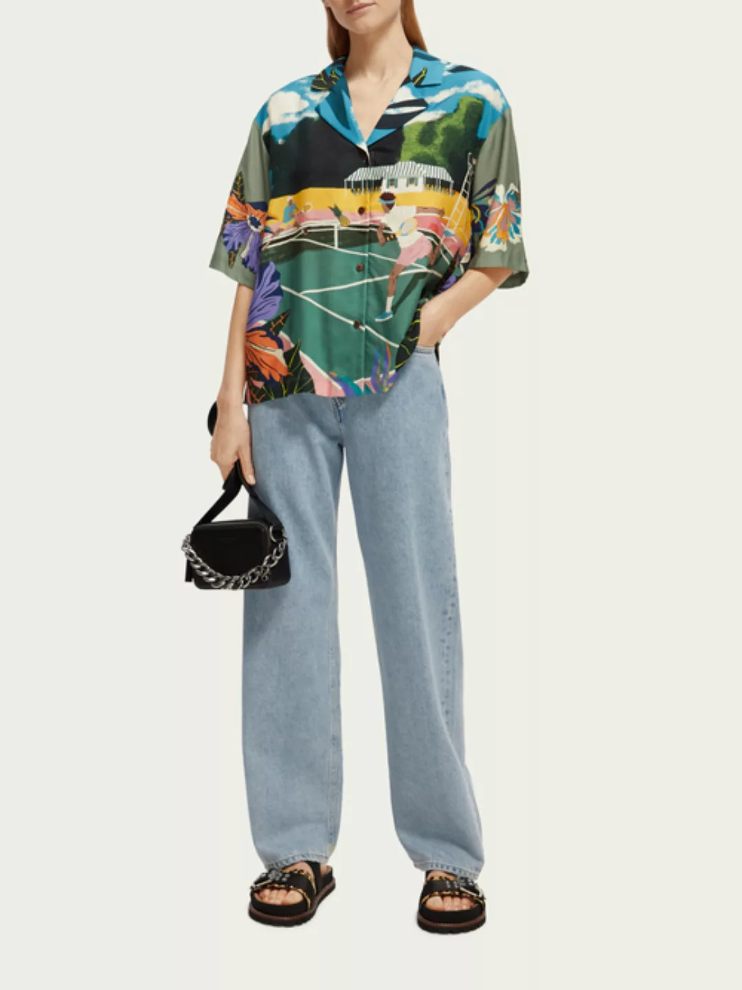 Blusenhemd SCOTCH & SODA Multicolor günstig online kaufen