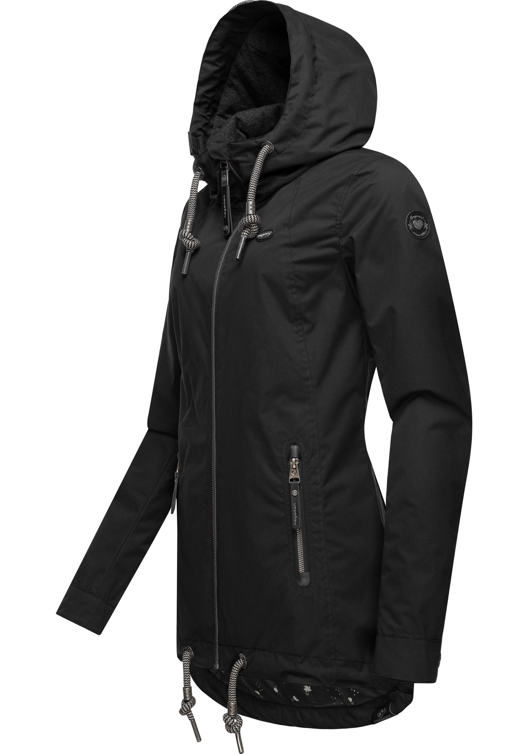 Ragwear Outdoorjacke "Zuzka", mit Kapuze, stylische Übergangsjacke mit groß günstig online kaufen