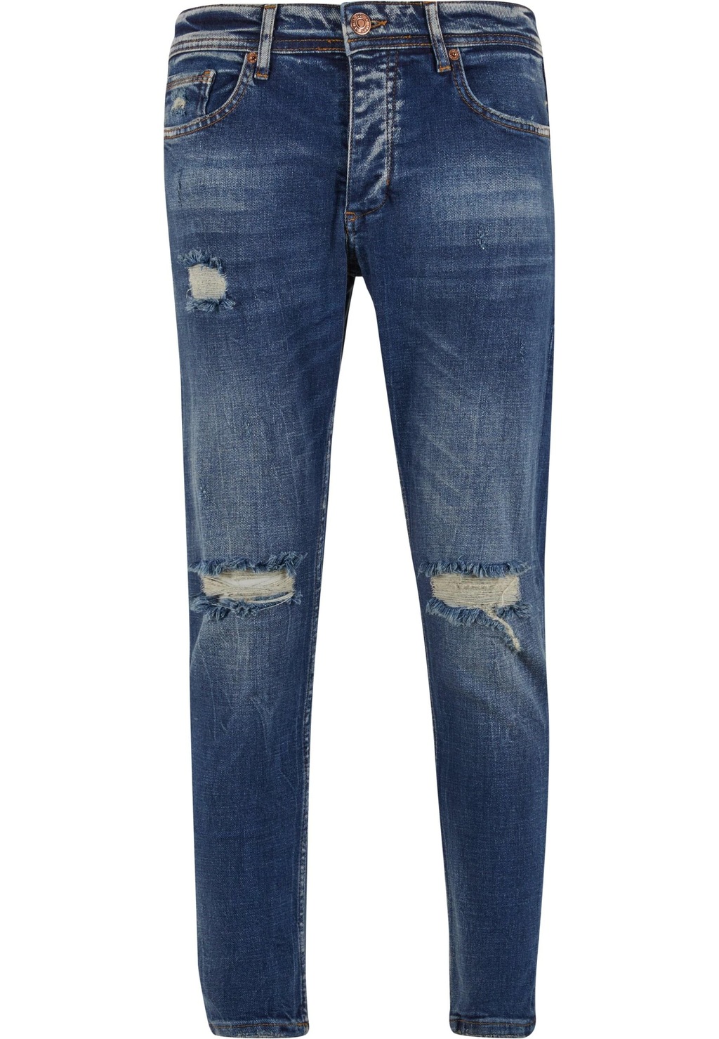 2Y Studios Bequeme Jeans "2Y Studios Herren 2Y Destroyed Tapered Fit Denim" günstig online kaufen
