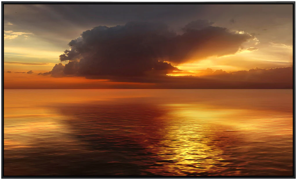 Papermoon Infrarotheizung »Sonnenuntergang im Ozean«, sehr angenehme Strahl günstig online kaufen