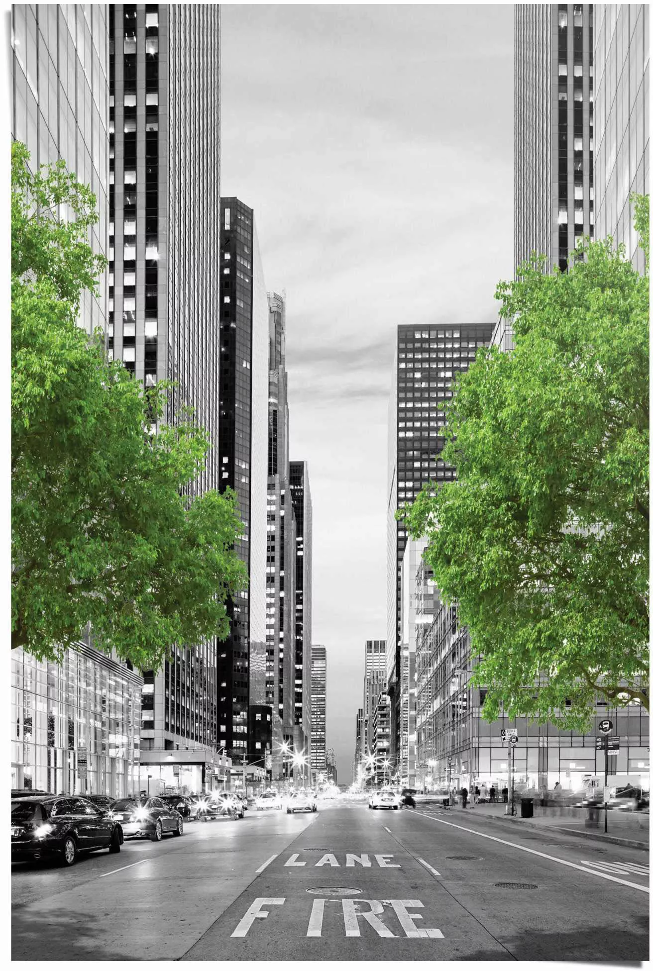 Reinders Poster "New York Bäume", (1 St.) günstig online kaufen