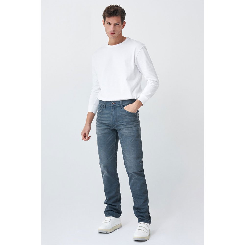 Salsa Jeans 125799-300 / Straight Jeans 31 Grey günstig online kaufen