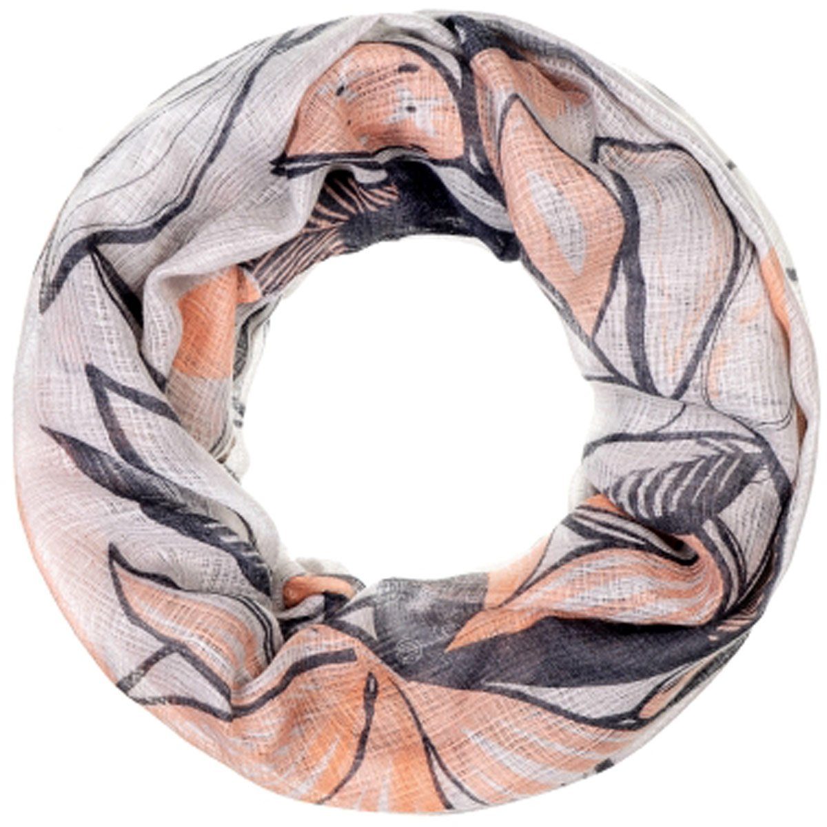 Faera Loop, Damen Schal Tropische Flora günstig online kaufen