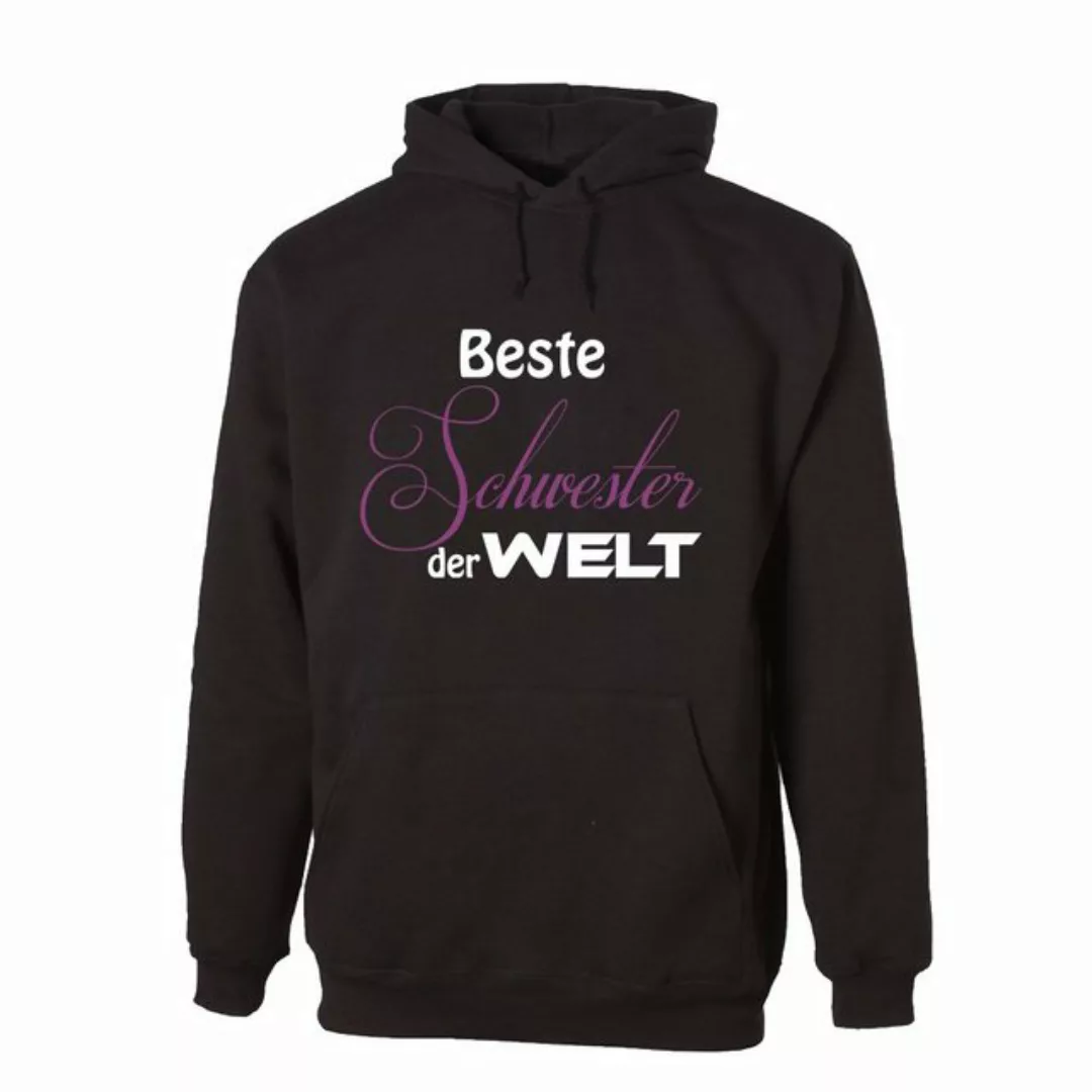 G-graphics Hoodie Beste Schwester der Welt Unisex, mit Frontprint, mit Spru günstig online kaufen