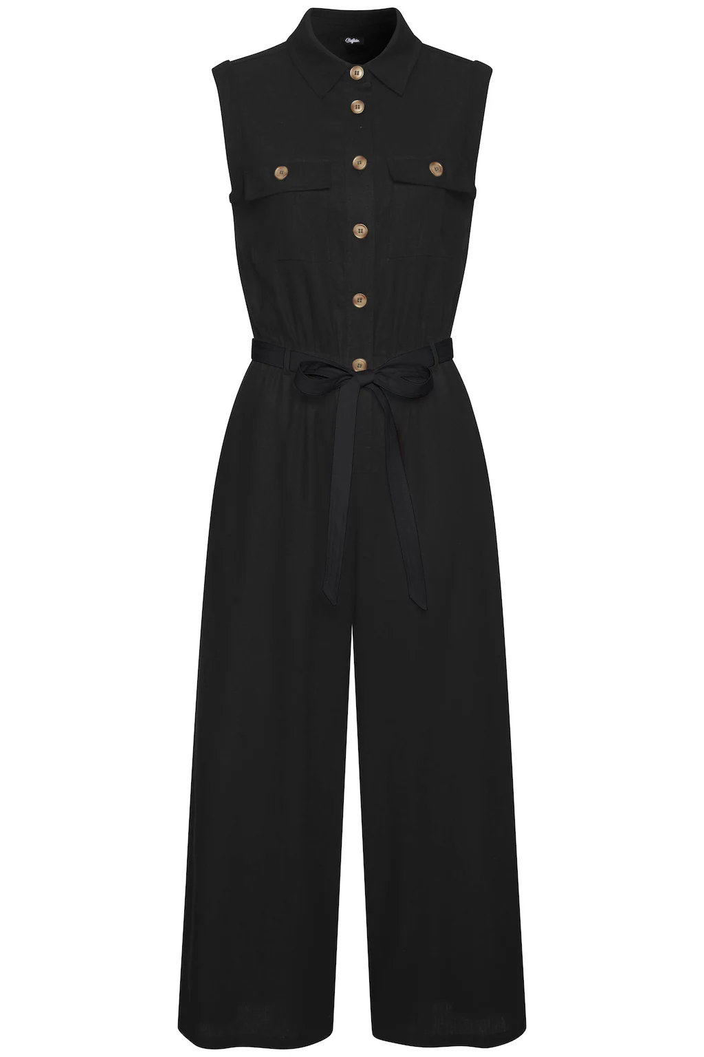 Buffalo Overall, (mit Bindegürtel), aus Leinenmix, sommerlicher Jumpsuit mi günstig online kaufen