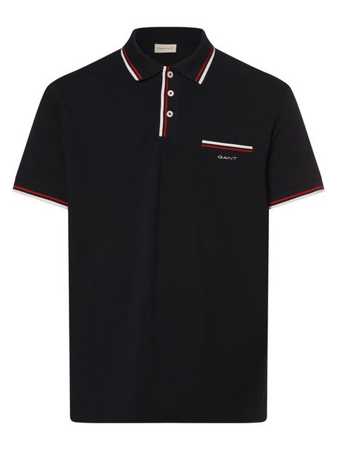 Gant Poloshirt "2-COL TIPPING SS PIQUE POLO", mit Randstreifen in 2 Farben günstig online kaufen