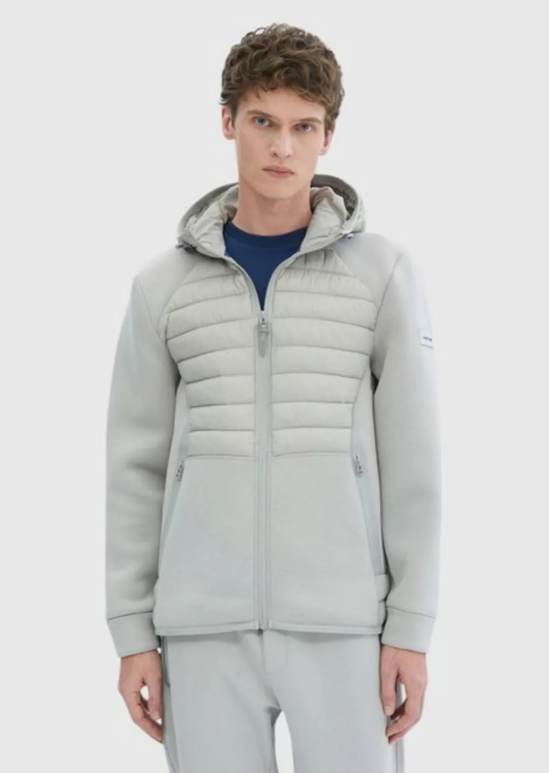 RAMSEY Winterjacke Grauer Webmantel günstig online kaufen