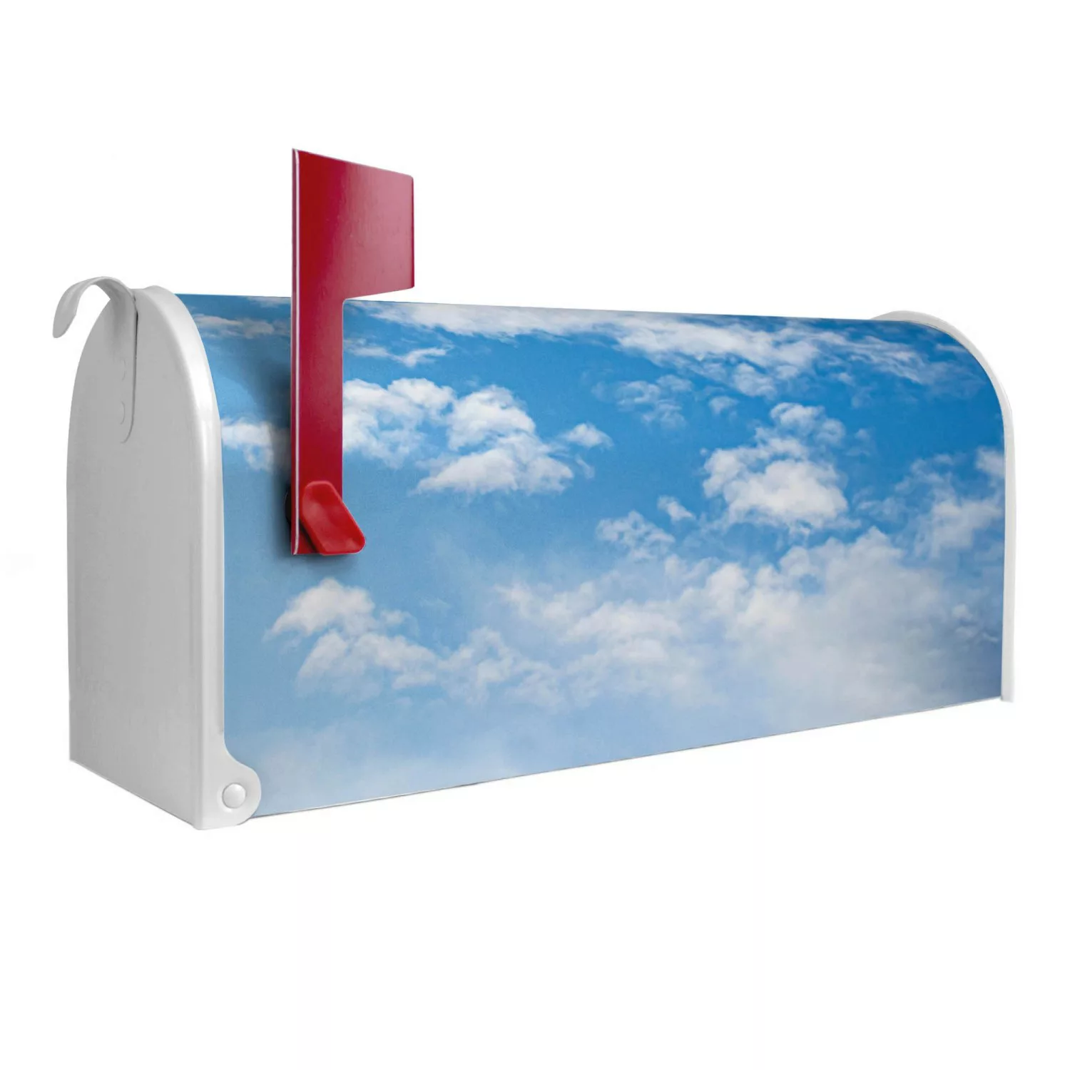 Banjado Amerikanischer Briefkasten Weiß 48x22x16cm US Mailbox Letterbox Pos günstig online kaufen