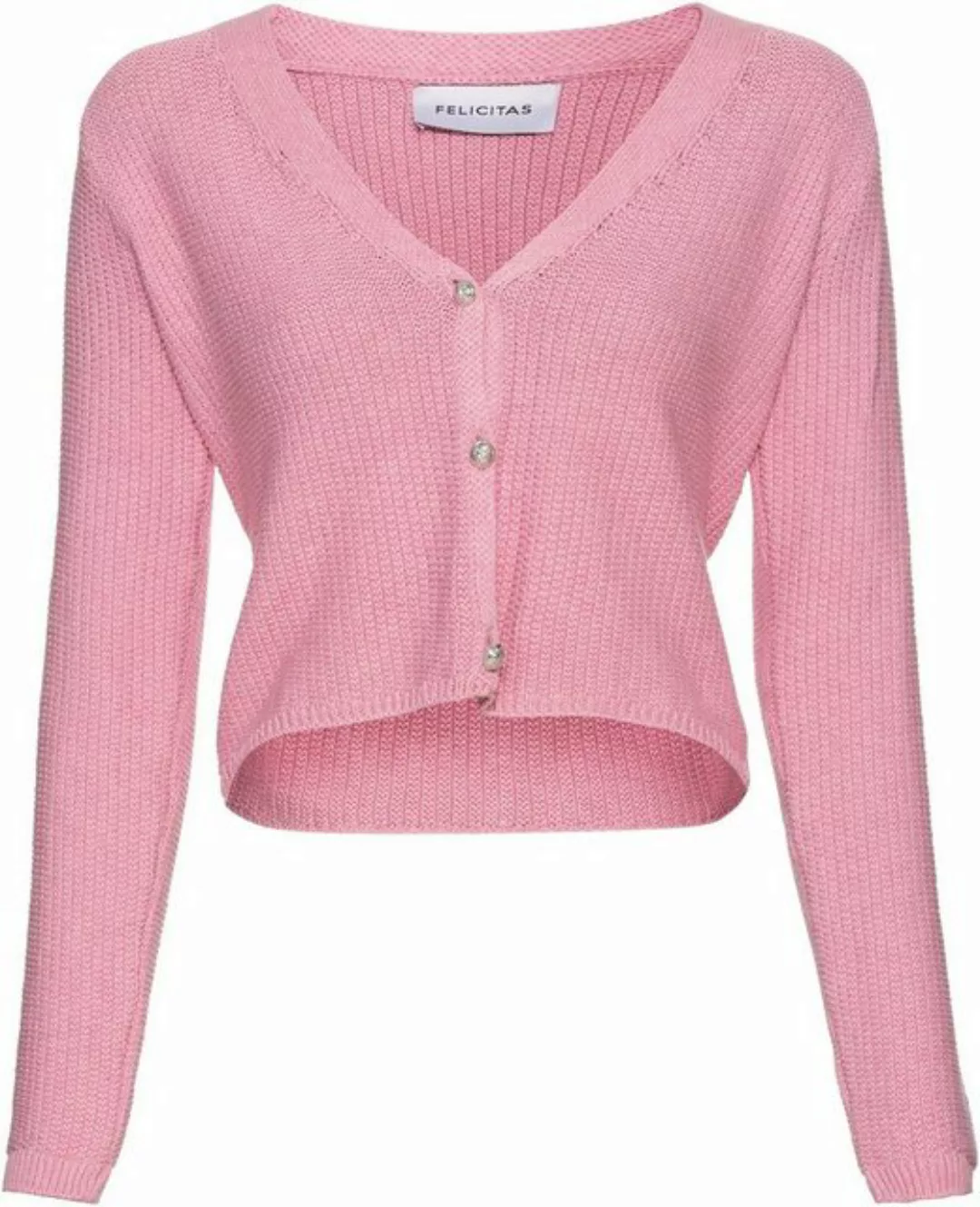 FELICITAS Strickjacke Kurzer V-Cardigan Claudia günstig online kaufen